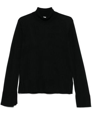 TOTEME Solid Turtle Neck Jumper - Black
