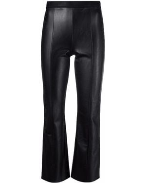 Wolford Jenna Faux Lederhose - Schwarz