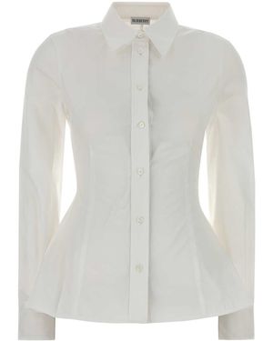 Burberry Poplin Shirt - White