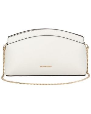 MICHAEL Michael Kors Clutch "Athena" Small - Natural