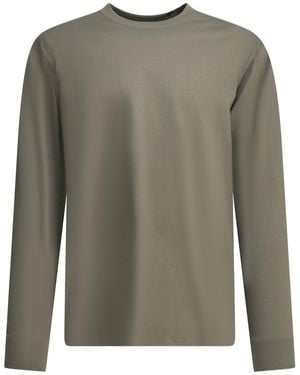Goldwin "Cooling Aquora L/S" Crewneck T Shirt - Green