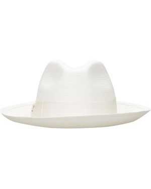 Borsalino Hats - White