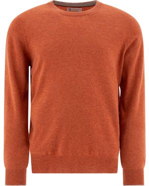 Brunello Cucinelli Kaschmirpullover - Orange