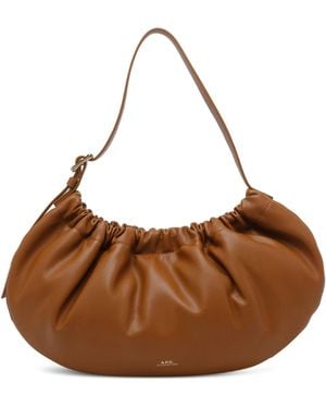 A.P.C. Sac Ninon Hoop - Brown