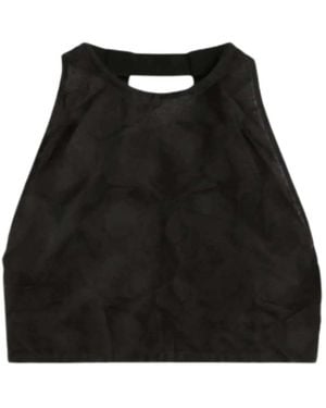 Max Mara Silk Top - Black