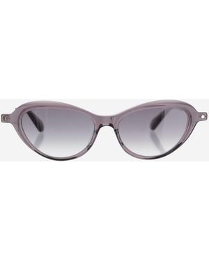 Carven Gafas de sol con acetato ovalado - Gris