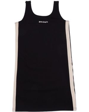 Palm Angels Pa New Track Dress Girl - Black