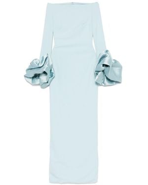 Solace London Talia Maxi Dress - Blue