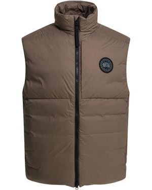 Canada Goose "Lodge Label" Sleeveless Jacket - Brown