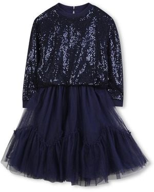 Billieblush Sequined Dress - Blue