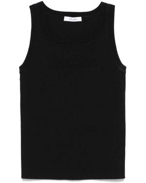 Max Mara Pentola Tanktop - Zwart