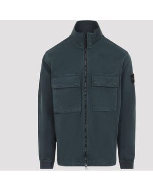 Stone Island Giacca-Camicia - Blu