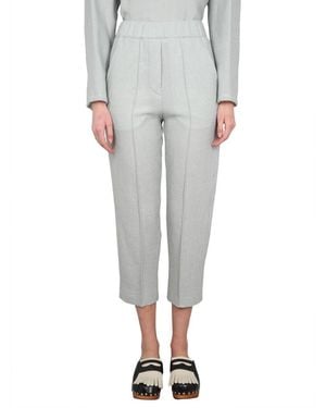 Alysi Cropped Pants - Gray