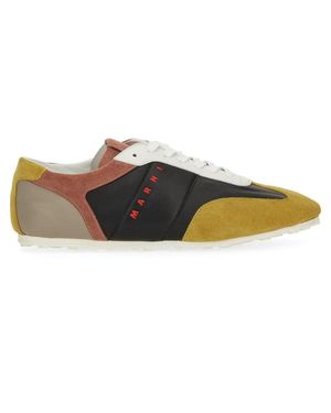 Marni Lederen Sneaker - Bruin