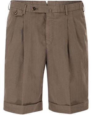 PT Torino Tailored Bermuda Shorts - Grey