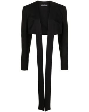 ANDREADAMO Cropped Jack - Zwart