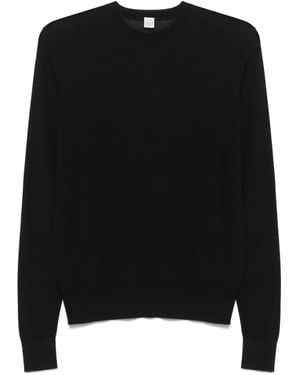 TOTEME Crewneck Top - Schwarz