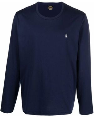 Polo Ralph Lauren L/S Crew Sleep Top - Blue