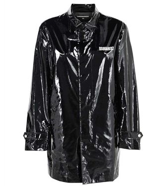 DSquared² Niagara Falls Trenchcoat - Schwarz