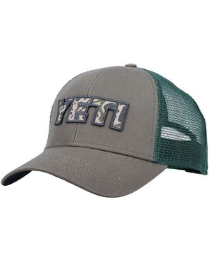 Yeti Hats Green - Grau