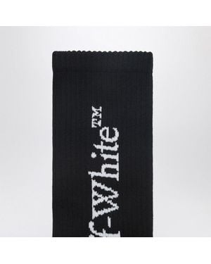 Off-White c/o Virgil Abloh Off Socks With Logo - Black