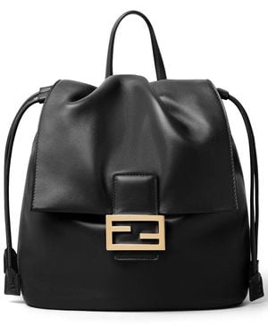 Fendi Ff Backpack - Black