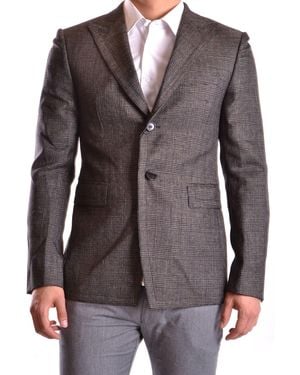 Bikkembergs Chaqueta Gris - Marrón
