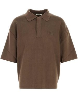 Entire studios Cotton Polo Shirt - Brown