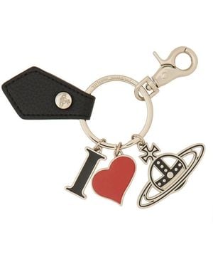 Vivienne Westwood Keychains With Charms - Multicolour