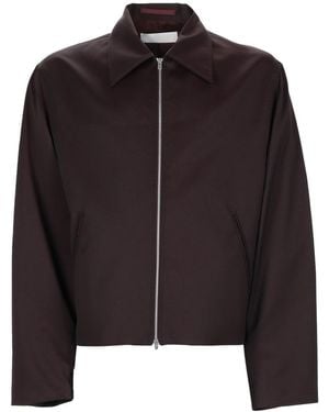 Our Legacy Solid Shirt Collar Jacket - Black