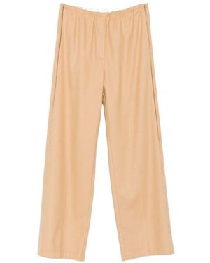 forte_forte Wool Pants - White