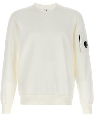 C.P. Company C.p. Bedrijf Lens Sweatshirt - Wit