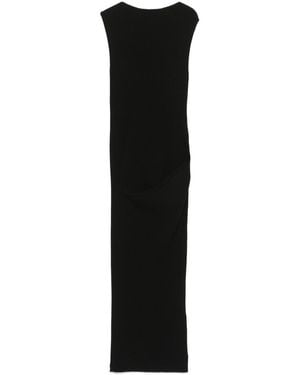 Rick Owens Knitted Long Dress - Black