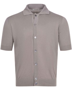 Filippo De Laurentis Polo Shirt By Filippo De Laurentiis - Grey