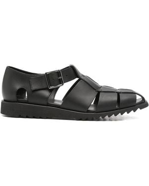 Paraboot Leather Sandals - Black