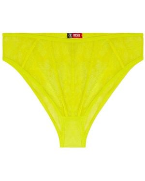 Diesel X Fenty By Rihanna C Mesh High Waist Slip Mutan - Gelb