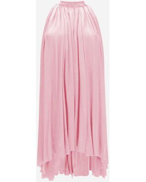 Sa Su Phi Kleid aus Baumwollmischung - Pink