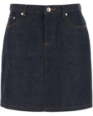 A.P.C. Jupe Sta - Blue