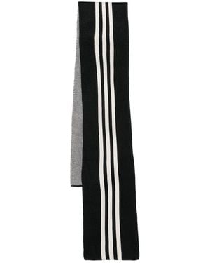 Y-3 Y3 Stripes Scarf - Black