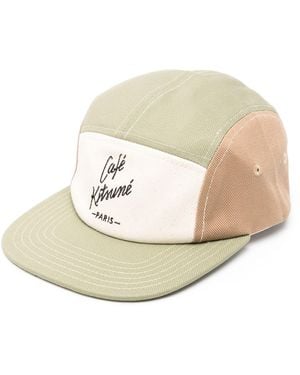 Café Kitsuné Cafe Kitsune Colorblock 5 P Cap Cap - Natur