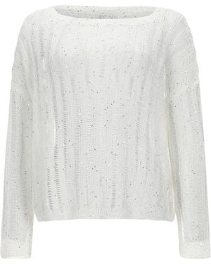 120% Lino Maglia - White