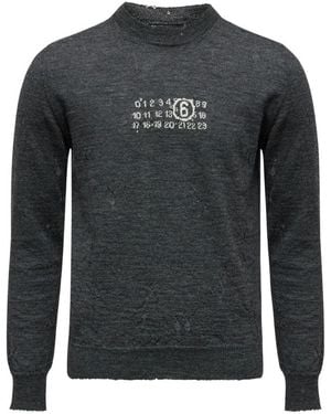 MM6 by Maison Martin Margiela Jumpers - Black