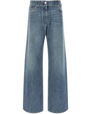 Versace Boyfriend-Jeans - Blau