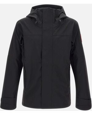 Canada Goose Rupert Waterdichte Regenjas In Het Zwart - Blauw