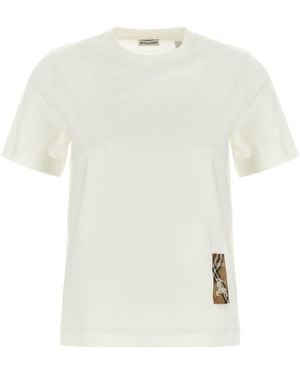 Burberry Controlla Maglietta - Bianco
