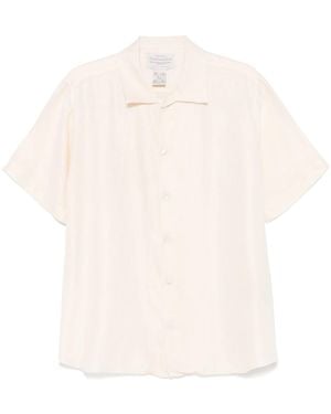 RANRA Sun Silk Ripstop S/S Shirt - White