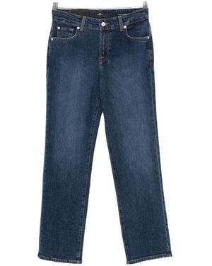 Seven7 Calie Straight Jeans - Blau