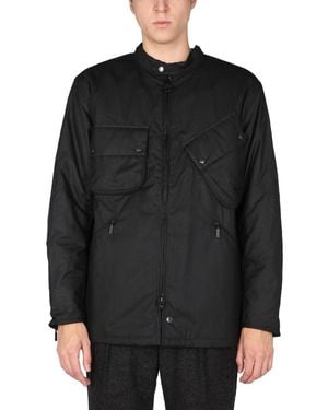 Barbour Mandarin Collar Jacket - Black