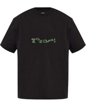Roa Service T -Shirt - Schwarz