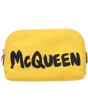 McQueen Frauen 's Kupplung/gelbe Stoff/Senf